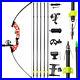 Fishing-Straight-Bow-40lbs-Bowfishing-Arrow-Reel-Seat-Archery-RecurveBow-Hunting-01-vbd