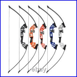 Fishing Straight Bow 40lbs Bowfishing Arrow Reel Seat Archery RecurveBow Hunting