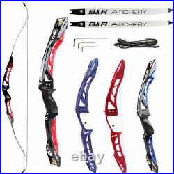 ILF 68 Recurve Bow 25 Riser Archery 18-40lbs Aluminum Target Bow Hunting Shoot