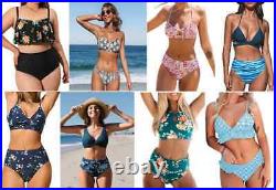 JOBLOT Wholesale Women Swimsuit One Piece Bikini Set Sexy Swimwear Tall Tri Swim