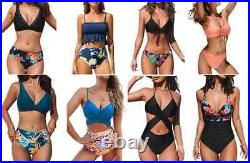 JOBLOT Wholesale Women Swimsuit One Piece Bikini Set Sexy Swimwear Tall Tri Swim