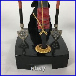 Japanese Boy's Day Bow Arrow And Sword Display Stand Set Vtg Amulet ID387