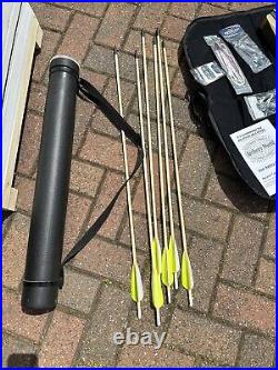 Left Handed Reverb Bow & Arrow Set Inc Accessories And Target