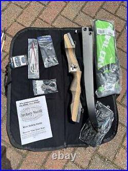 Left Handed Reverb Bow & Arrow Set Inc Accessories And Target