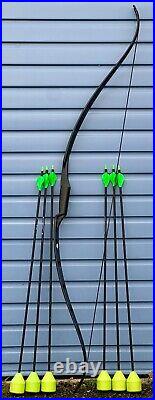 Merlin Archery / MAC / Eleven Foam Archery Set Target, Recurve Bow & 6 Arrows