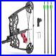 Mini-Compound-Bow-Arrow-Set-25lbs-Fishing-Hunting-16-Archery-Right-Left-Hand-01-oyir