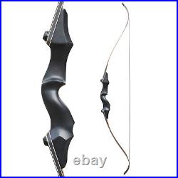 NEW Archery Recurve Bow 30-65lbs 60 Longbow Takedown Right Hand Adult Hunting