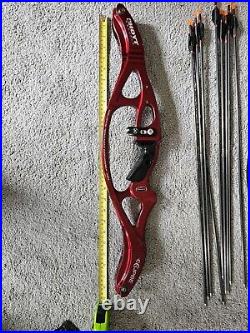 Recurve, Bow, Archery Hoyt Eclipse Riser + 2 Limb Sets