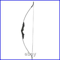 Recurve Bow Takedown 20lbs-40lbs CS Shooting Game Target Practice Carbon Arrows