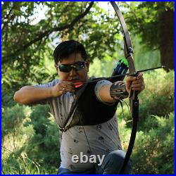 Recurve Bow Takedown 20lbs-40lbs CS Shooting Game Target Practice Carbon Arrows