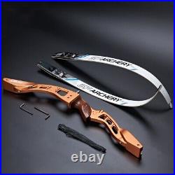 TOPARCHERY 68 Archery TAKEDOWN RECURVE BOW ILF BOW Competition Hunting 20-40lbs