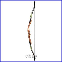 TOPARCHERY 68 Archery TAKEDOWN RECURVE BOW ILF BOW Competition Hunting 20-40lbs