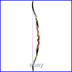 TOPARCHERY 68 Archery TAKEDOWN RECURVE BOW ILF BOW Competition Hunting 20-40lbs