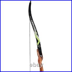 TOPARCHERY 68 Archery TAKEDOWN RECURVE BOW ILF BOW Competition Hunting 20-40lbs