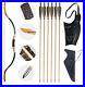 Traditional-Hunting-Recurve-Bow-and-Wooden-Arrows-Bow-Case-Arrow-Quiver-Set-01-ahtw