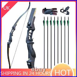 UK 52 Archery Recurve Bow Set for Adults Takedown 40lb Hunting Shooting Target