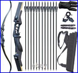 Vogbel Archery Recurve Bow and Arrows for Adults 52' Archery Set 30-50lb Takedo