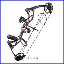 Youth Compound Bow Arrows Set 10-40lbs Adjustable Adult Women Archery Hunting